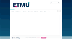 Desktop Screenshot of etmu.fi